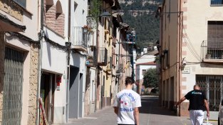 Carrer Major d'Aiguafreda
