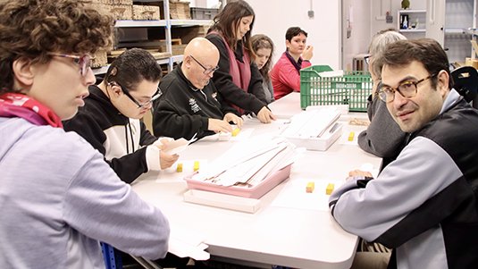 Sant Tomàs ofereix oportunitats laborals a un centenar de persones amb discapacitat d'Osona per fomentar la inclusió