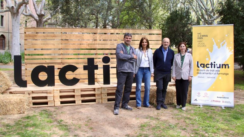 Presentació de la nova edició del Lactium al parc Jaume Blanes de Vic