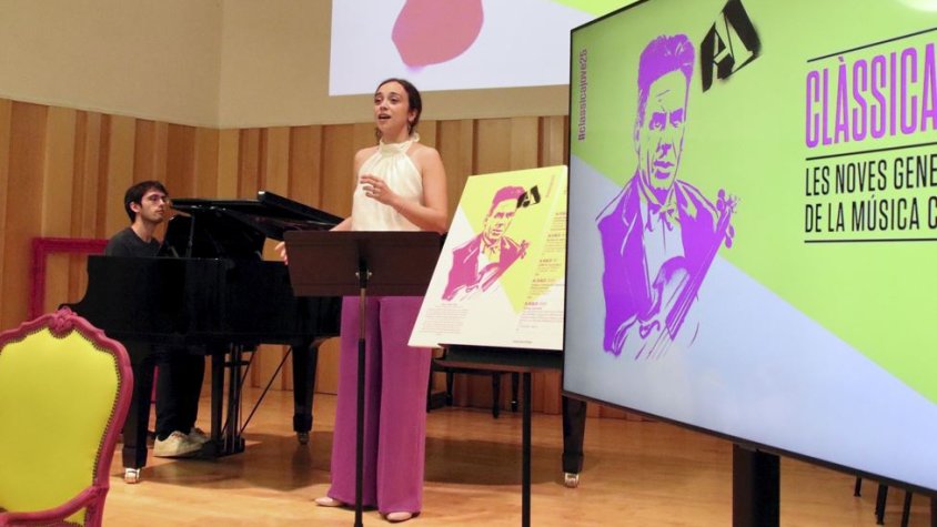Tastet del recital de cançó caralana que Joan Espuny i Jana Corominas oferiran amb Héctor Ruiz el 12 de juny a l'Atlàntida