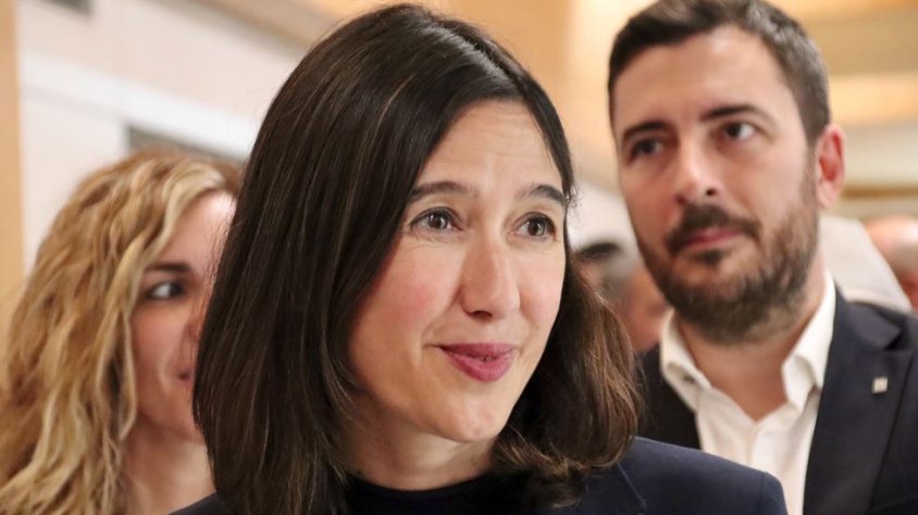 La consellera d'Interior, Núria Parlon, a Manlleu