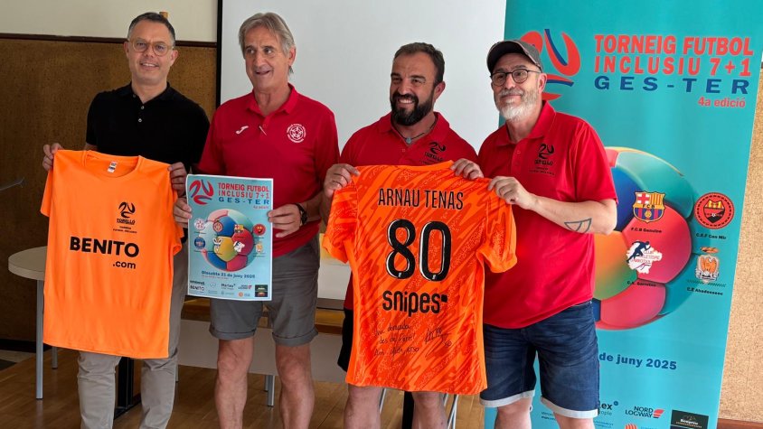 Torneig de Futbol Inclusiu "7+1 GES‑TER"