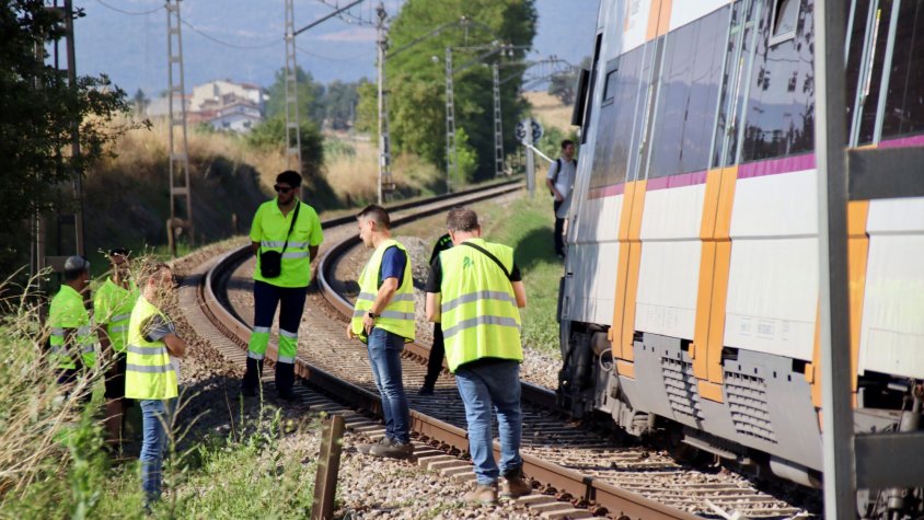 Reestablerta la R3 en el tram entre Centelles i Vic