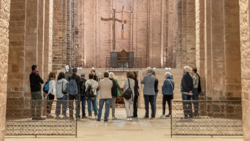 La Col·legiata de Sant Vicenç, a Cardona, és un dels escenaris centrals del programa "Aquest estiu Patrimonieja"