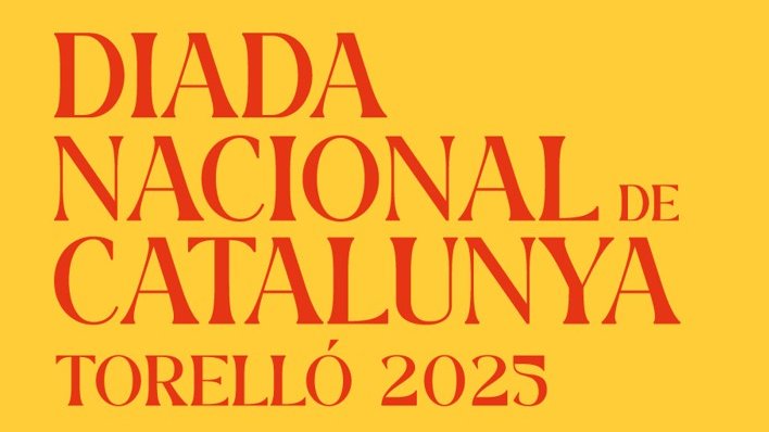 Cartell Diada Nacional de Catalunya a Torelló