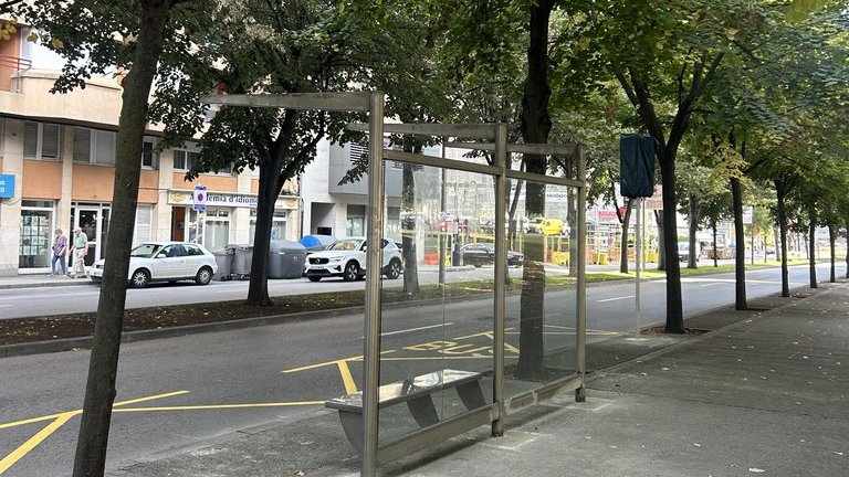 Obres al transport urbà a Vic