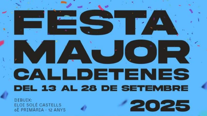 Festa Major Calldetenes 2025