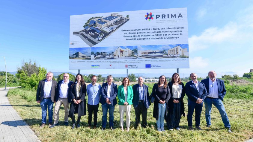 La plataforma PRIMA impulsarà la recerca en energies renovables i entrarà en servei el 2027 a Gurb
