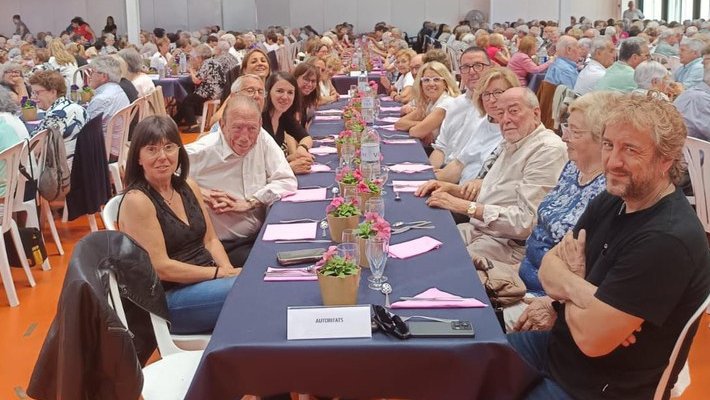 Dinar de la Festa de la Primavera de la Gent Gran 2026.