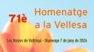 Les Masies de Voltregà celebrarà el 71è Homenatge a la Vellesa.