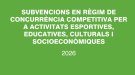 Tona obre la convocatòria de subvencions per a les entitats del municipi per al 2026.