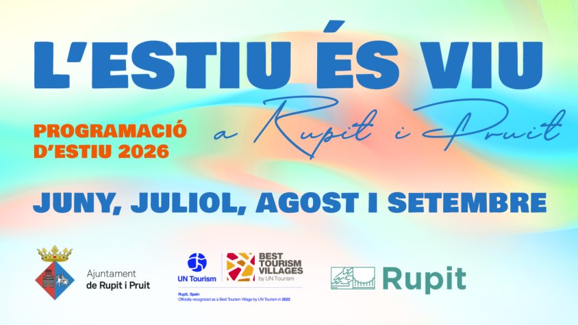 Un estiu per gaudir de Rupit i Pruit